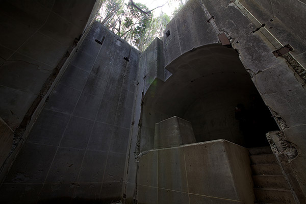 大房岬公園 探照灯施設跡3