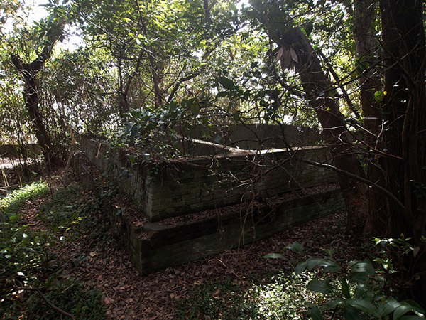 沖ノ島 建造物の基礎