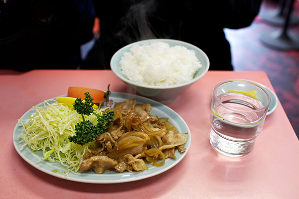 生姜焼き定食