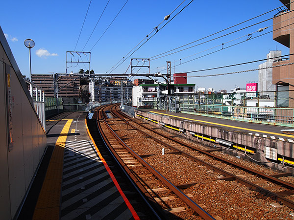 鶴見線 鶴見方面 線路