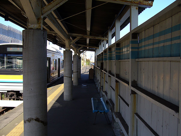 海芝浦駅 腐食防止