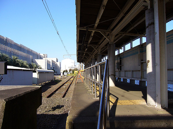 海芝浦 駅から出れない