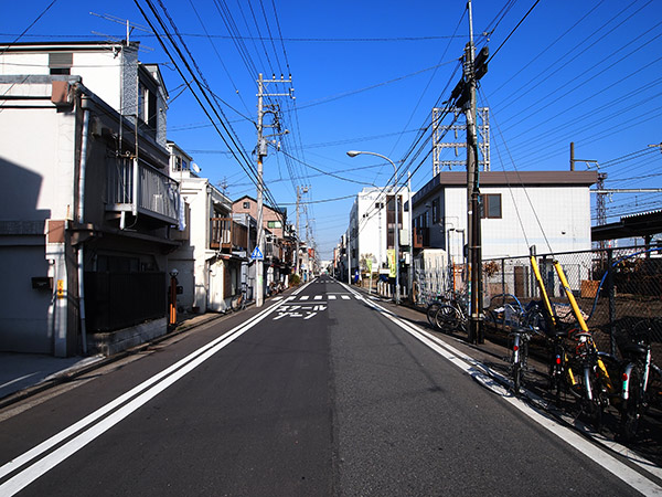 安善駅 住宅地