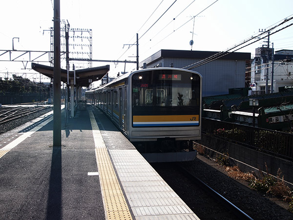 安善駅 浜川崎行き鶴見線