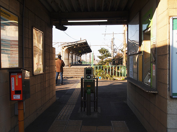 扇町駅 改札 無人駅