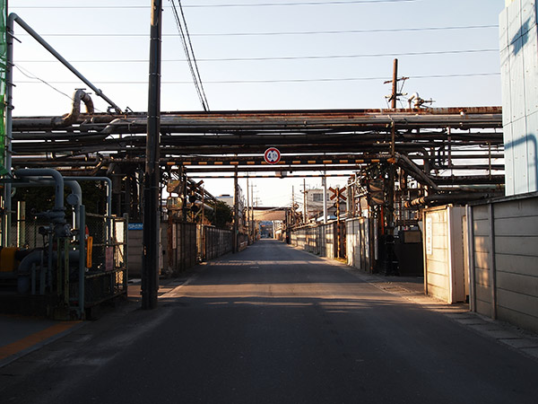 扇町 廃止された踏切