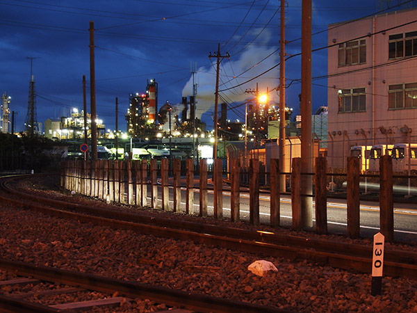 東燃ゼネラル石油専用線 夜景