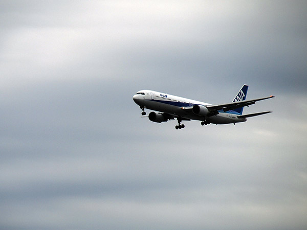 羽田空港 全日空 着陸